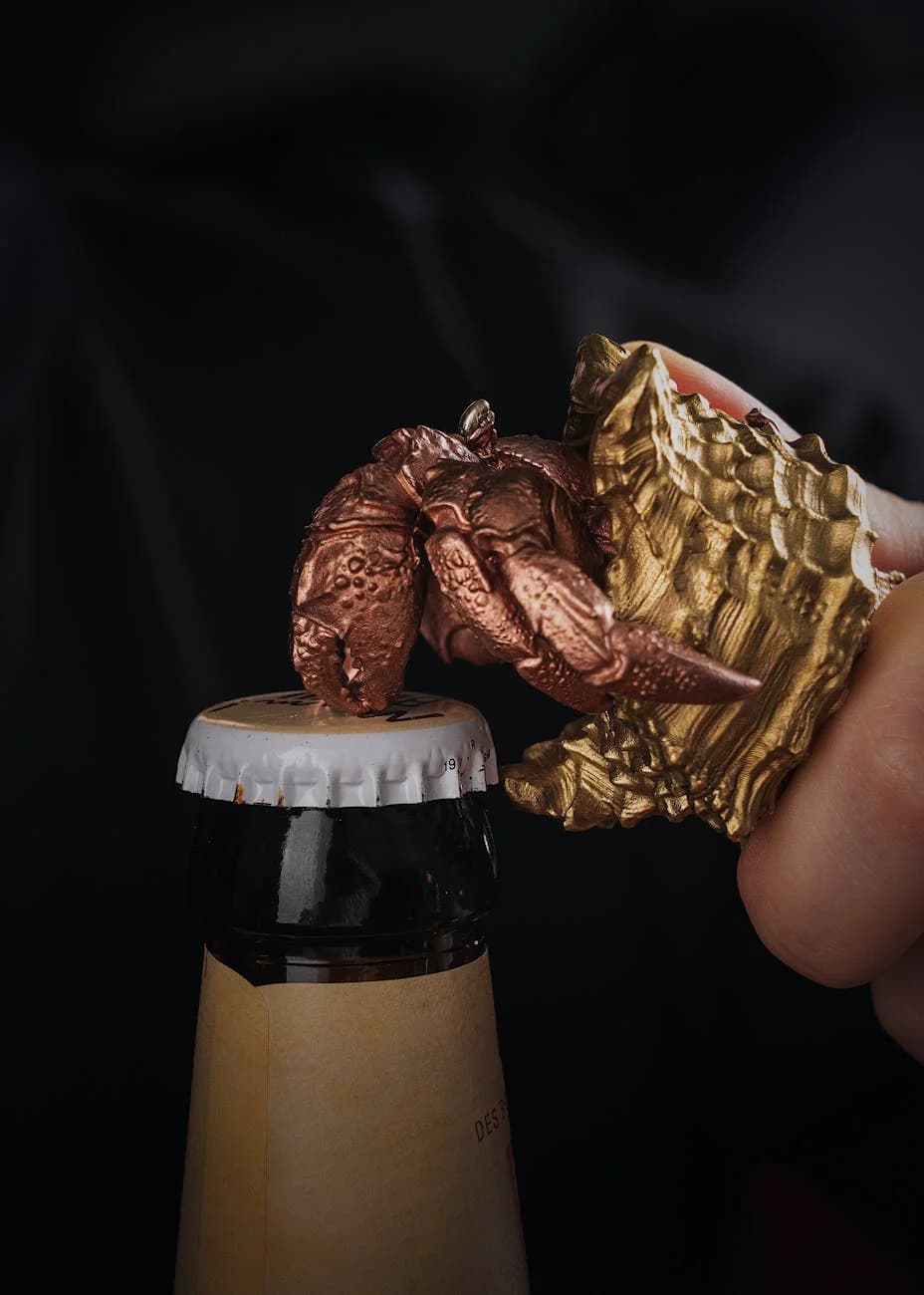 Artistic Close Up Of A Handmade Crab Cla 5