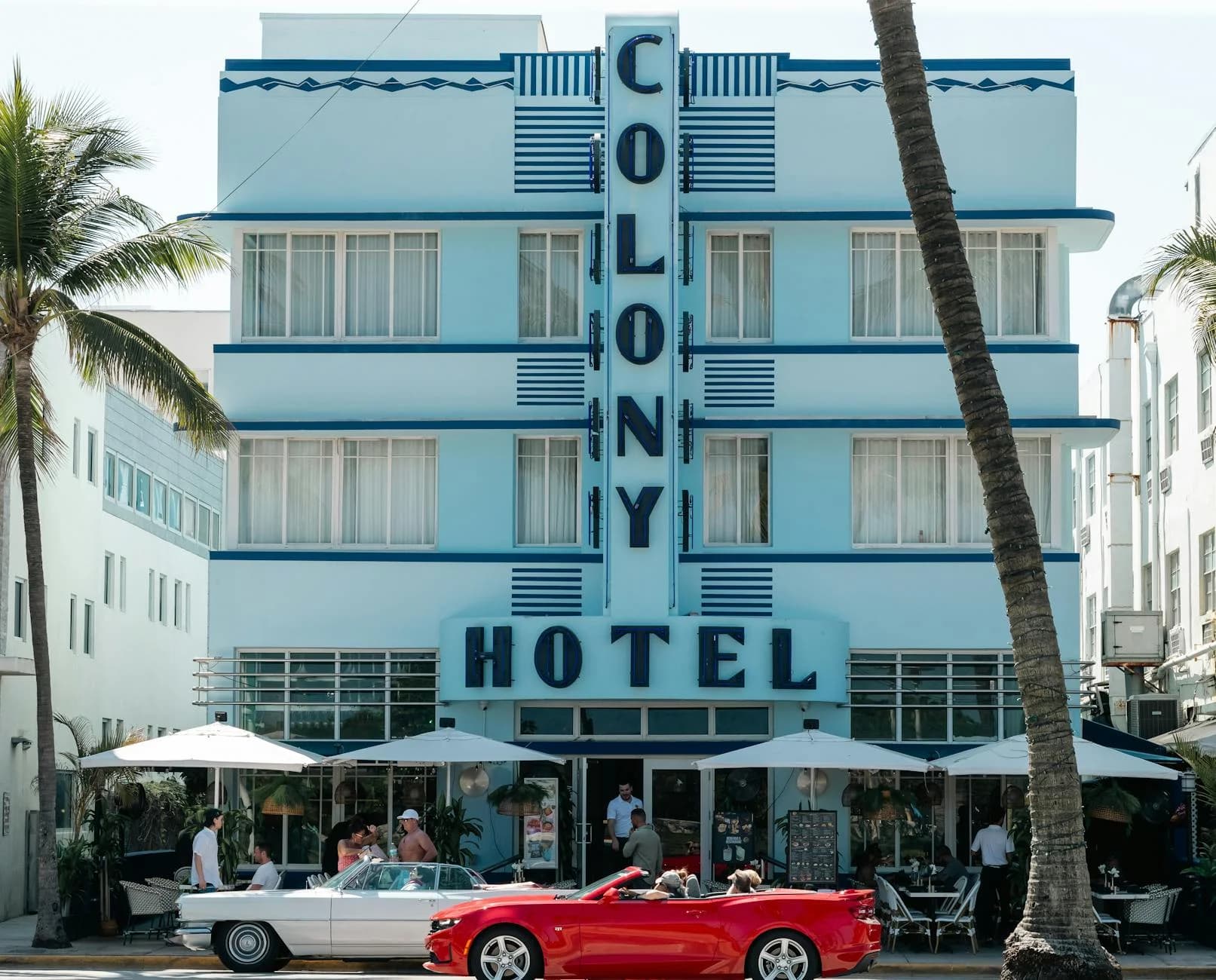 Colony Hotel In Miami Beach Iconic Art D 1
