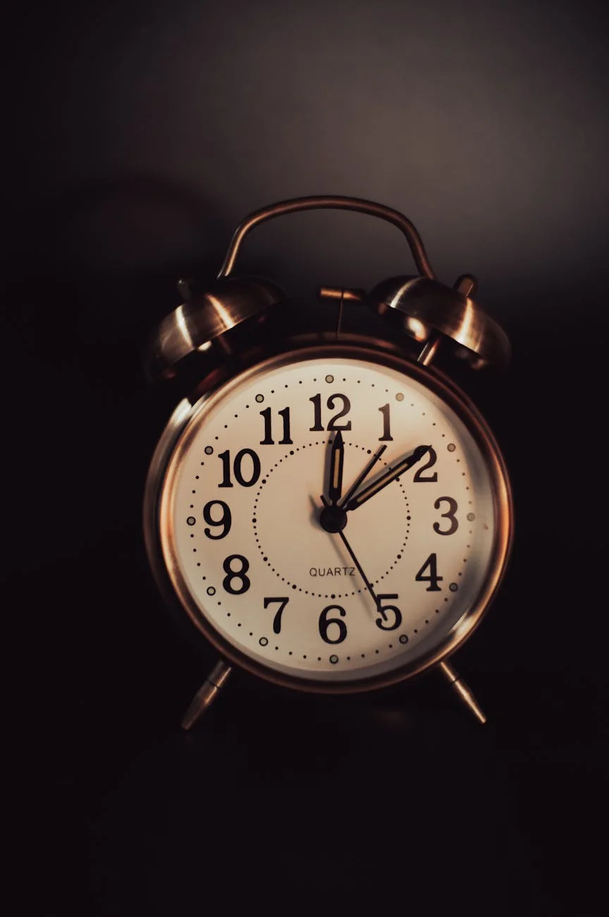 Close Up Of A Vintage Alarm Clock With A 3