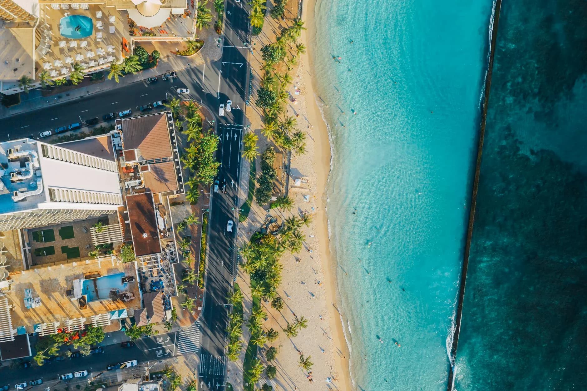 A Stunning Aerial Shot Of A Vibrant Urba 3