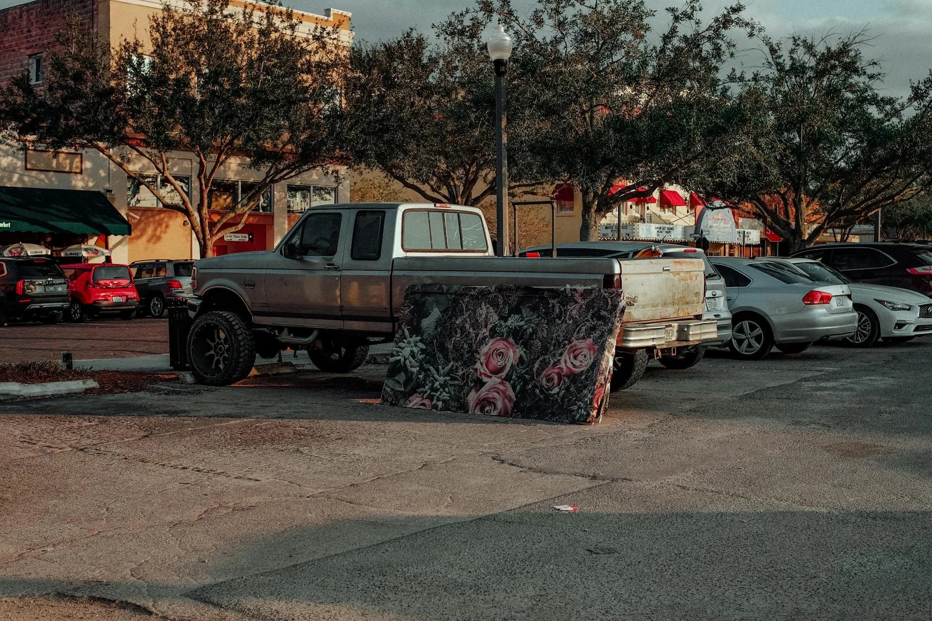 A Rustic Truck With An Artistic Floral P 3