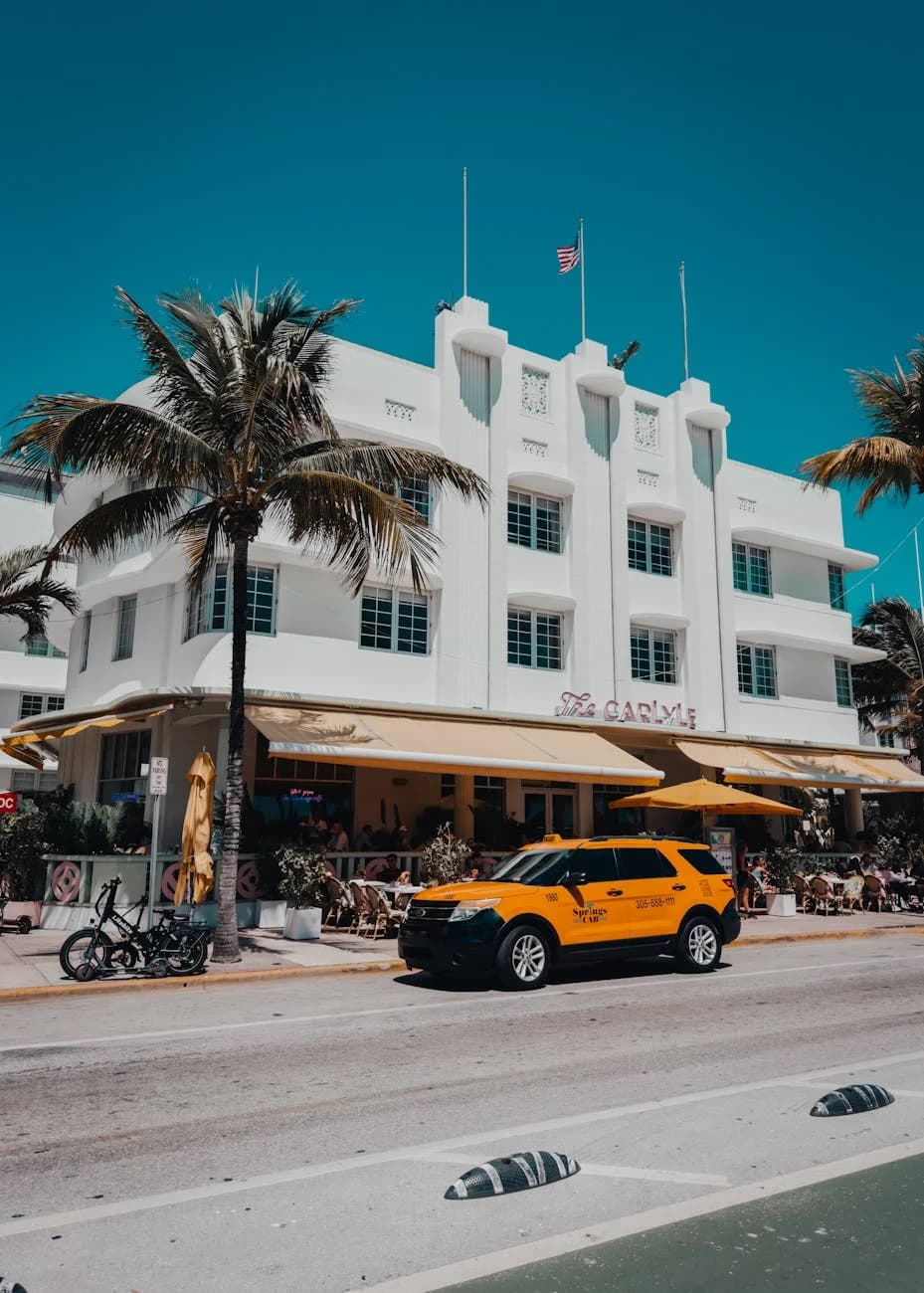 Bright Day On Ocean Drive Featuring The 3