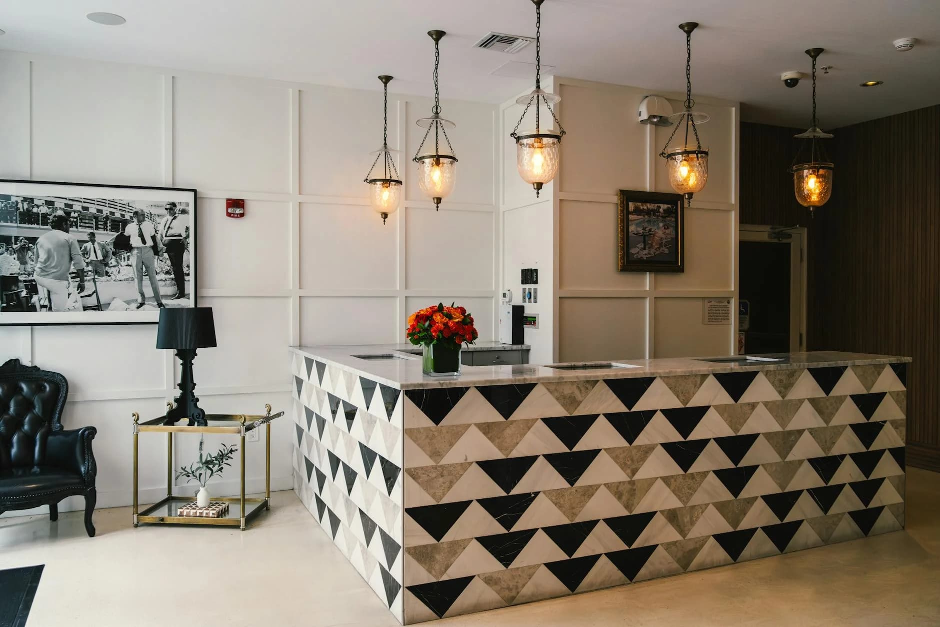 Explore The Elegant Reception Area Of A 3