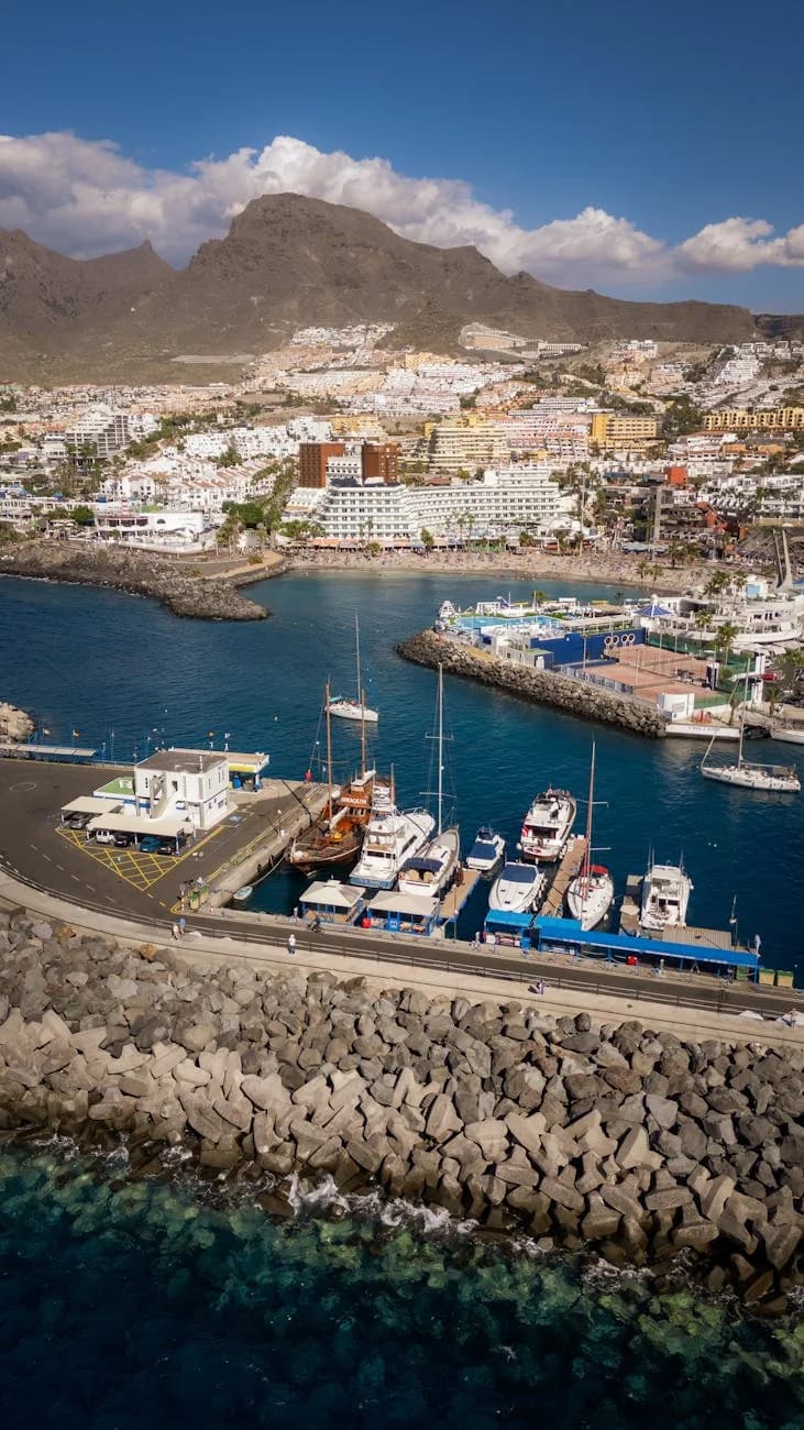 Stunning Aerial Photograph Of Los Cristi 5