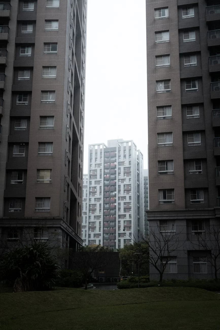 High Rise Residential Buildings In An Ur 1