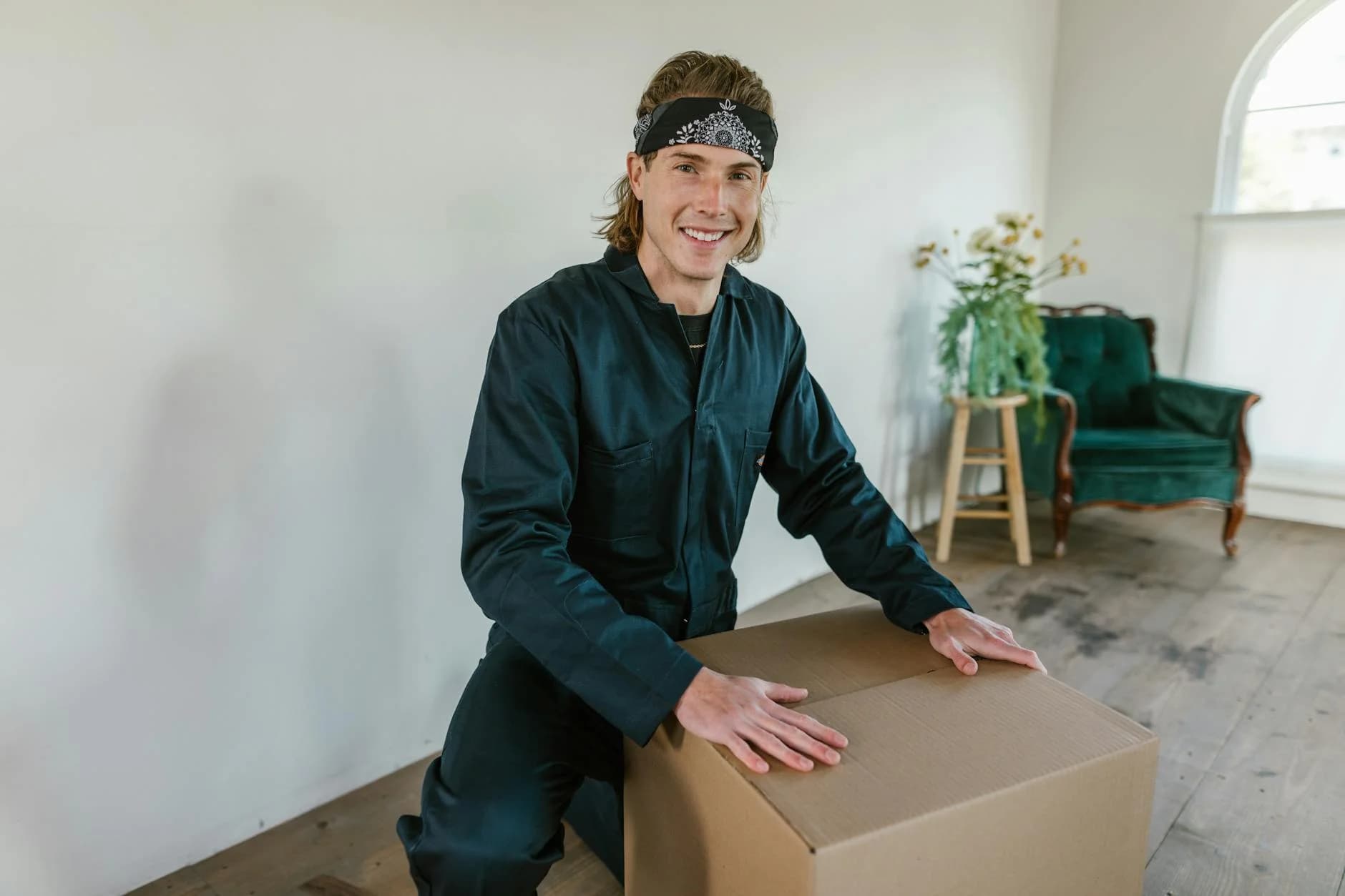 Svc Young Adult Male Smiling While Handling 2