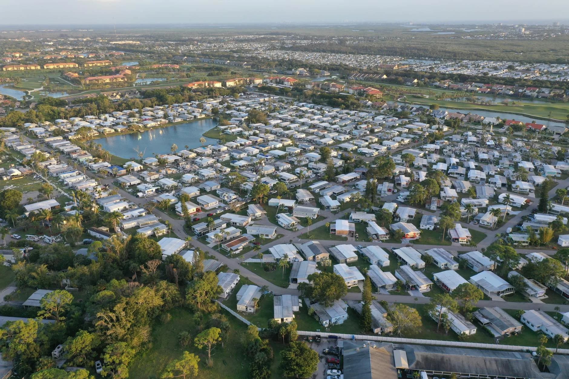 Scenic Aerial Shot Of A Sprawling Reside 3